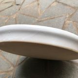  Đĩa men tròn màu hồng nhạt 