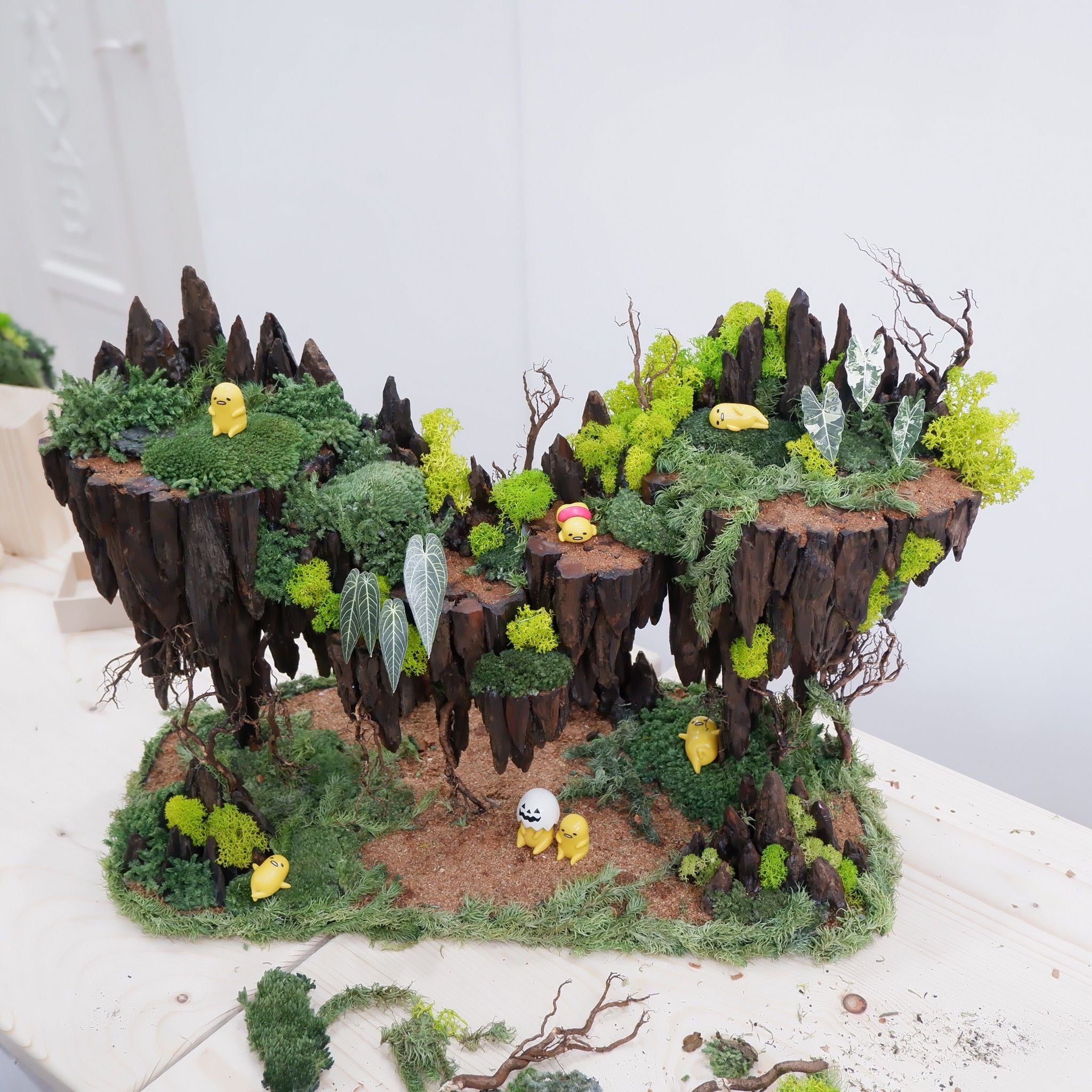  Tiểu cảnh rêu trang trí nội thất 02 