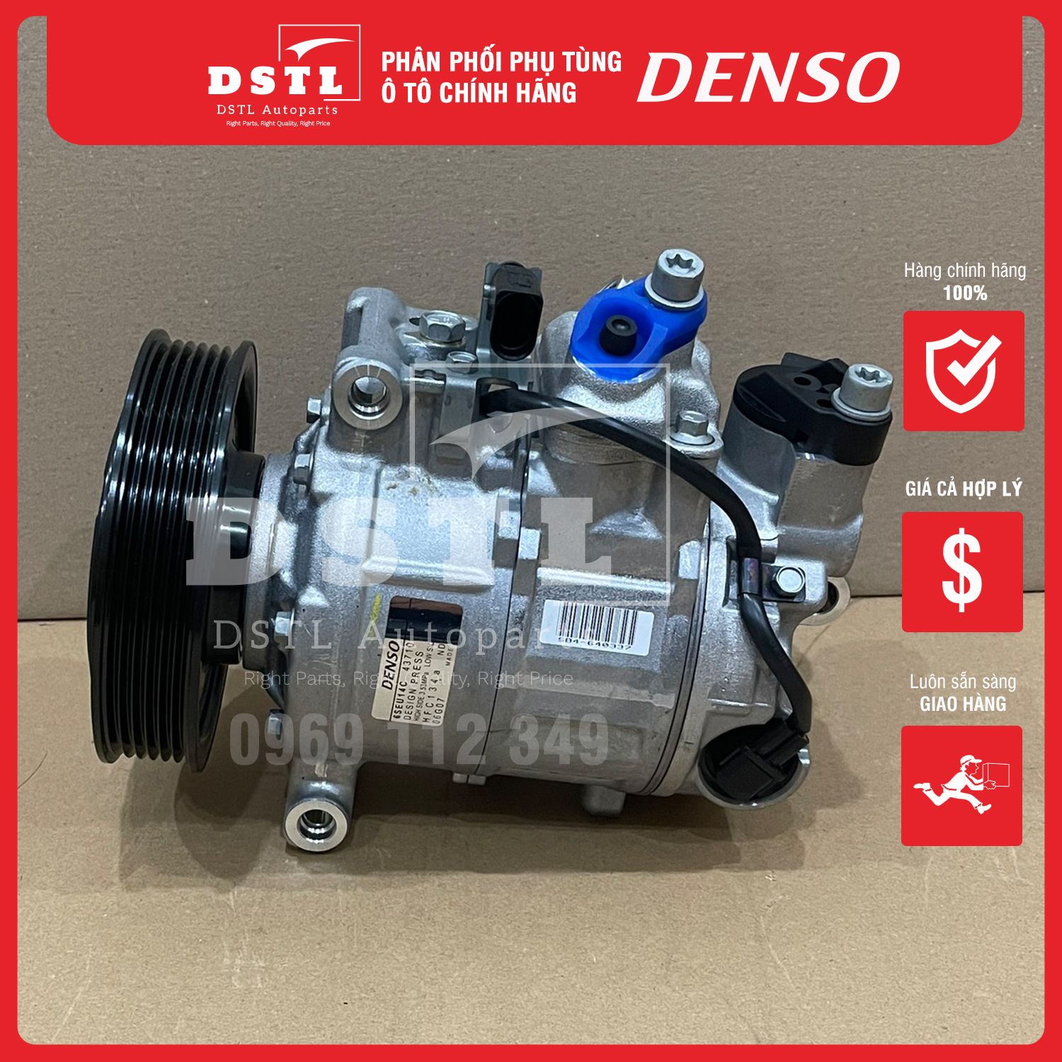 Lốc điều hòa AUDI A6 | Phụ tùng ô tô chính hãng Denso – PHỤ TÙNG Ô TÔ ...