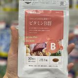  Viên uống bổ sung Vitamin B Seedcom 30 ngày Nhật Bản 