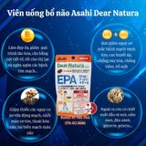  Viên uống bổ não, sáng mắt giảm stress Asahi Dear Natura 80 viên 