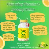  ( Chính hãng)Viên uống bổ sung Vitamin C Orihio 1000mg  300 viên- Konni39vanphu 