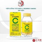  ( Chính hãng)Viên uống bổ sung Vitamin C Orihio 1000mg  300 viên- Konni39vanphu 