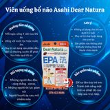  Viên uống bổ não, sáng mắt giảm stress Asahi Dear Natura 80 viên 