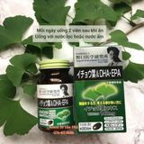  Viên uống bổ não DHA-EPA Ginkgo Noguchi 60 viên, tăng cường trí nhớ 