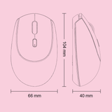  Chuột không dây MicroPack Soft Silicone Lifestyle MS-201W 
