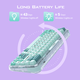  Bàn phím cơ Bluetooth Silent MicroPack Lifestyle K-168WM 