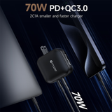  Củ sạc Mazer GaNPrestige PD70W 2C1A 