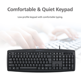  Bàn phím có dây MicroPack OFFICE LITE K203 