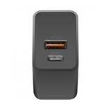  Củ sạc ENERGEA-PD USB-C+QC USB-A port wall charger,20W(US) GUNMETAL 