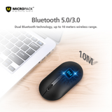  Chuột bluetooth Silent MicroPack INSPIRE 2 MP-707B 
