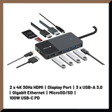  Bộ Chuyển Đổi Mazer USB-C Multimedia Pro Hub 12-in-1 