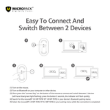  Chuột bluetooth Silent MicroPack INSPIRE 2 MP-707B 