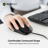  Chuột có dây MicroPack OPTICAL SILENT M-105 