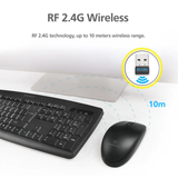  Bộ bàn phím chuột không dây MicroPack iFREE LITE KM-203W 