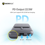  Pin sạc dự phòng không dây MicroPack POWER WAVE III WPB-1015M 
