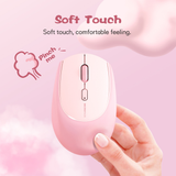  Chuột không dây MicroPack Soft Silicone Lifestyle MS-201W 