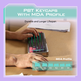  Bàn phím cơ Bluetooth Silent MicroPack Lifestyle K-168WM 