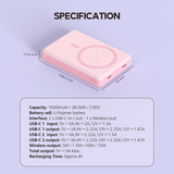  Pin sạc dự phòng không dây MicroPack 10.000mAh WPB-10 
