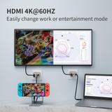  Củ sạc kèm cổng truyền dữ liệu MicroPack HDMI 4k60Hz MWC-265H 