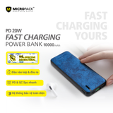 Pin sạc dự phòng MicroPack ANTIBACTERIAL POWER STORE 1020 10000mAh 