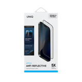  Kính cường lực chống bức xạ Iphone 16 Pro Max UNIQ OPTIX ANTI-REFLECTIVE 