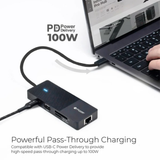  Bộ Chuyển Đổi Mazer Infinite Multimedia Pro Hub 8-in-1 USB-C 