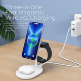  Đế sạc không dây Mazer Infinite Mag.DESK 3in1 Wireless Charging Stand 