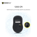  Chuột không dây MicroPack SPEEDY SILENT MP-771W 
