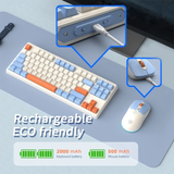  Bộ bàn phím chuột không dây MicroPack Lifestyle 2.4G KM-269W 