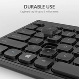  Bộ bàn phím chuột không dây MicroPack iFREE MINI 2 compact & elegant KM-228W 