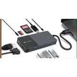  Bộ Chuyển Đổi Mazer Multimedia Pro Hub 10 in 1 USB-C 
