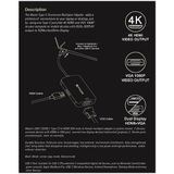  Bộ chuyển đổi Mazer USB Type C to HDMI 4K + VGA 