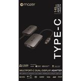  Bộ chuyển đổi Mazer USB Type C to HDMI 4K + VGA 