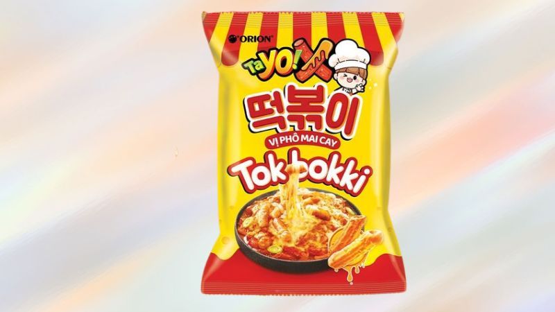 Snack Tayo Vị Phô Mai Tokbokki 60g (Gói)