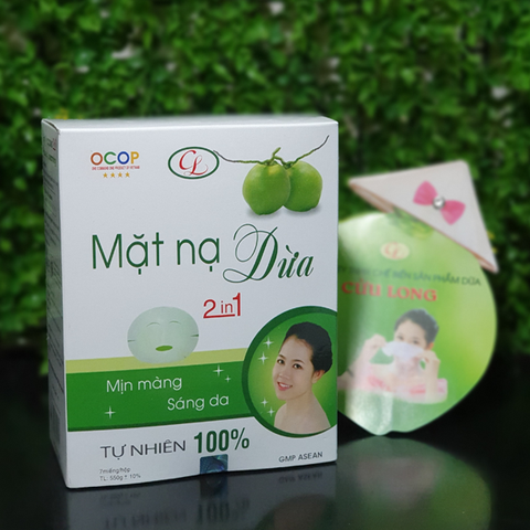  TB-MẶT NẠ DỪA THIÊN NHIÊN (Hộp) 