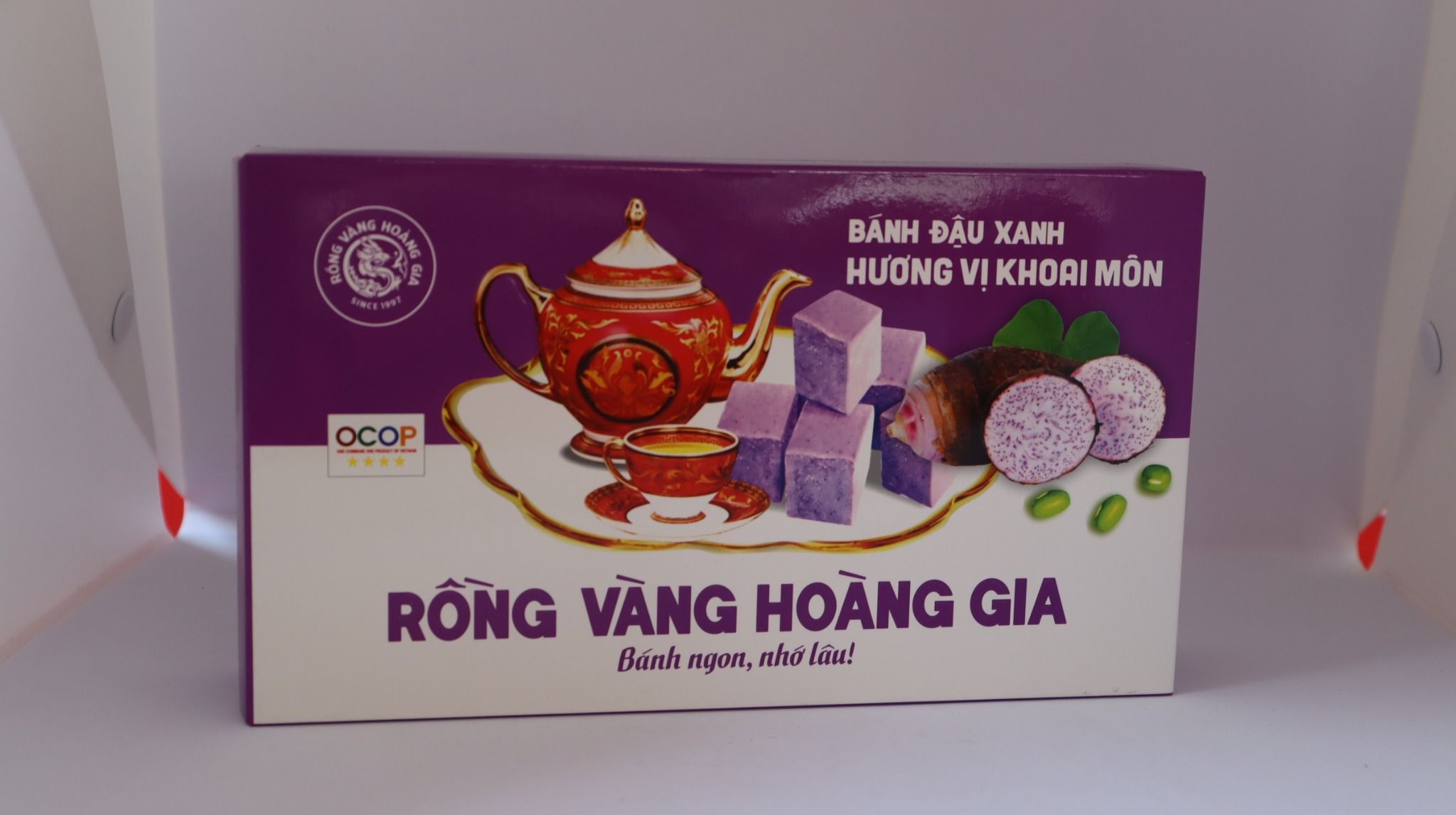 BÁNH ĐẬU XANH HG KHOAI MÔN (Hộp)