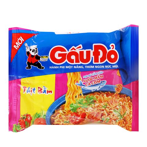  Mì gấu đỏ thịt bằm gói 