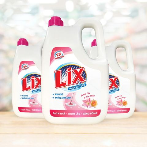  Nước lau sàn LIX hương Lily 3.6L 