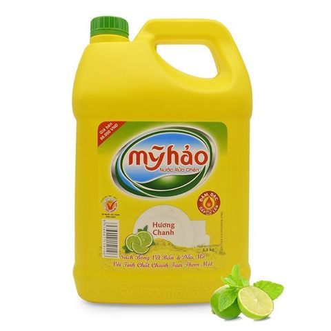  Nước rửa chén Mỹ Hảo 3.6 Kg 