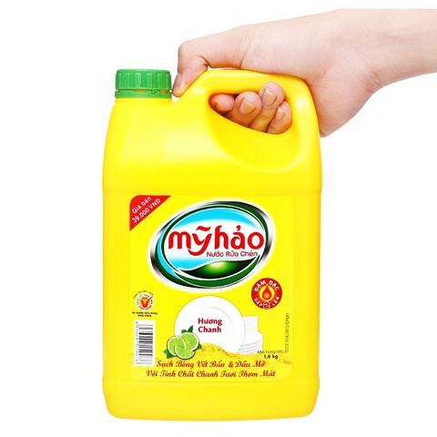  Nước rửa chén Mỹ Hảo 3.6 Kg 