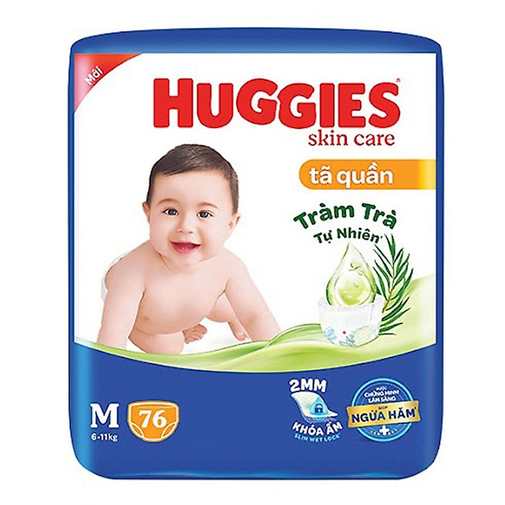 Huggies Tràm Trà Tự Nhiên M 76