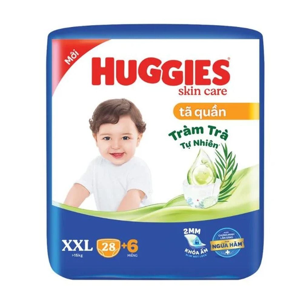 Tã quần Huggies Size XXL 28+6