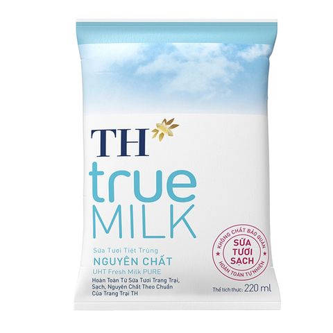  Sữa tươi tiệt trùng TH True Milk 220ml 