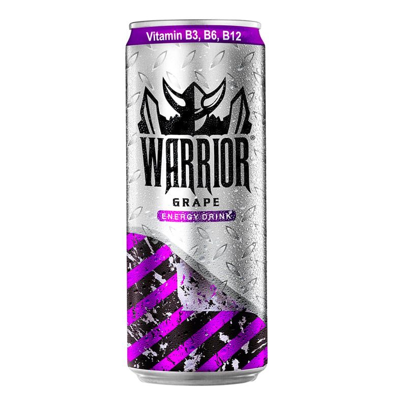 Nước tăng lực Warrior hương nho