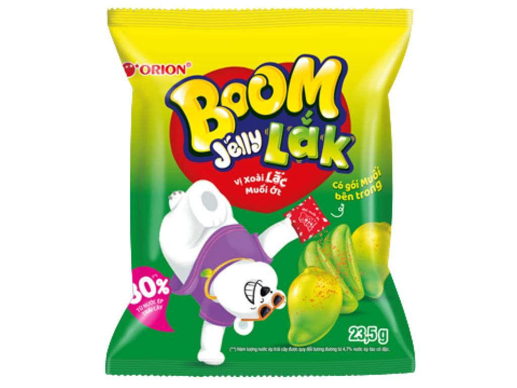 Kẹo Dẻo Boom Vị Xoài Lắc Muối Ớt 23.5g (Gói)