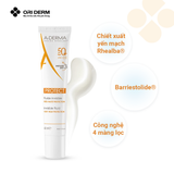  Kem chống nắng ADERMA Protect Fluid Invisible SPF50+ 40ml 