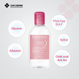  Toner cho da dầu mụn nhạy cảm Bioderma Sensibio 