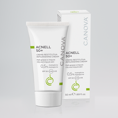 Kem chống nắng dưỡng trắng da mặt Canova ACNELL SPF50+ 50ml