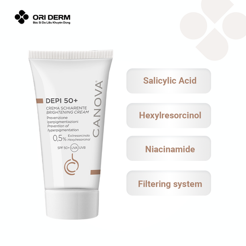  Kem chống nắng cho da nám Canova Brightening Cream SPF50+ 50ml 